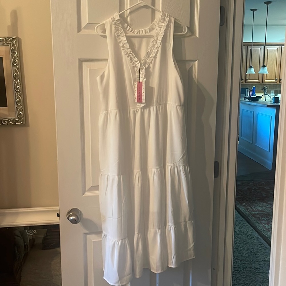 Size Large Andrée by Unit White Dress